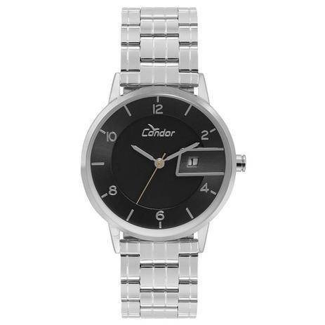 Relógio Condor Masculino Casual Prata Slim COGL10BQ/3P Menor preço em Relógio Condor Masculino Casual Prata Slim COGL10BQ/3P