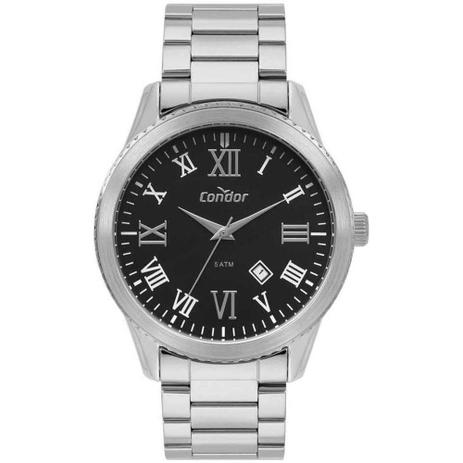 Relógio Condor Masculino Co2115kuc/3p Casual Prata Menor preço em Relógio Condor Masculino Co2115kuc/3p Casual Prata