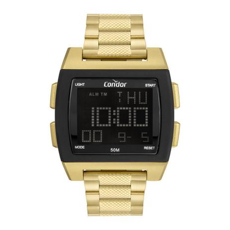 Relógio Condor Masculino Digital Dourado COBJ2649AH8D - Relógio Masculino -  Magazine Luiza
