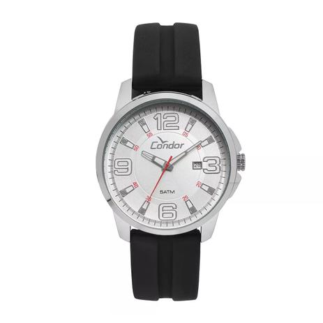 Relógio condor masculino prata co2115kti/2k Menor preço em Relógio condor masculino prata co2115kti/2k