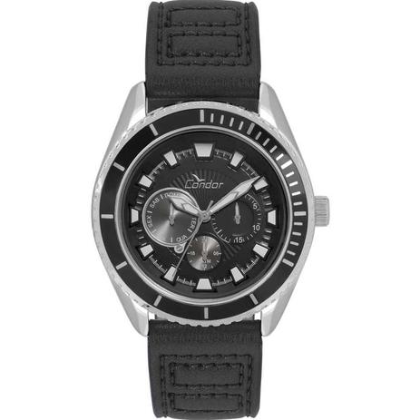 Relógio Condor Masculino Ref: Co6p29io/2p Multifunção Prateado Menor preço em Relógio Condor Masculino Ref: Co6p29io/2p Multifunção Prateado