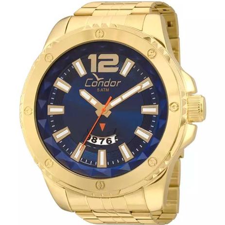 Relógio Condor Masculino Ritmo Envolvente Co2115wx/4a Dour Menor preço em Relógio Condor Masculino Ritmo Envolvente Co2115wx/4a Dour