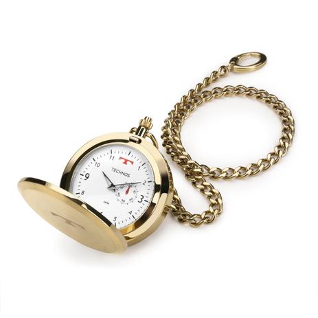 Relógio de Bolso Technos Masculino Classic Analógico 1L45BB/4B Menor preço em Relógio de Bolso Technos Masculino Classic Analógico 1L45BB/4B