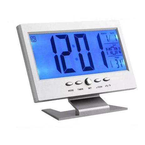 Relógio De Mesa Digital Le-8107 Lelong Menor preço em Relógio De Mesa Digital Le-8107 Lelong
