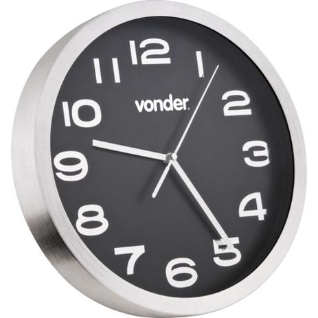 Relógio de parede 360 mm - Vonder Menor preço em Relógio de parede 360 mm - Vonder