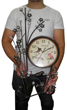 Relogio De Parede Antigo Retro Vintage Para Decoracao (REL-45) - Ab midia é boa?