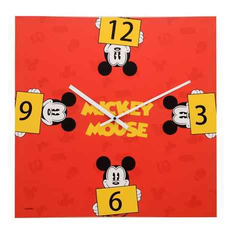 Relógio de Parede Decorativo - Disney - Mickey Mouse - Vermelho - Mabruk é ruim? Relógio de Parede Decorativo - Disney - Mickey Mouse - Vermelho - Mabruk é boa?