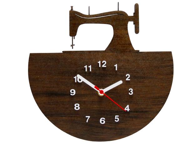 Menor preço em Relógio de Parede Decorativo - Modelo Máquina de Costura - Me criative