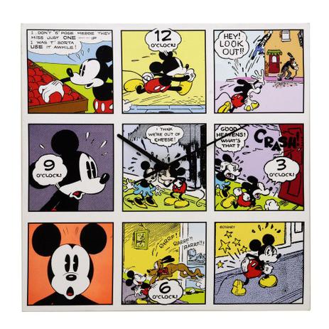 Relógio de Parede Disney Comics Mickey 50x50cm é ruim? Relógio de Parede Disney Comics Mickey 50x50cm é boa?