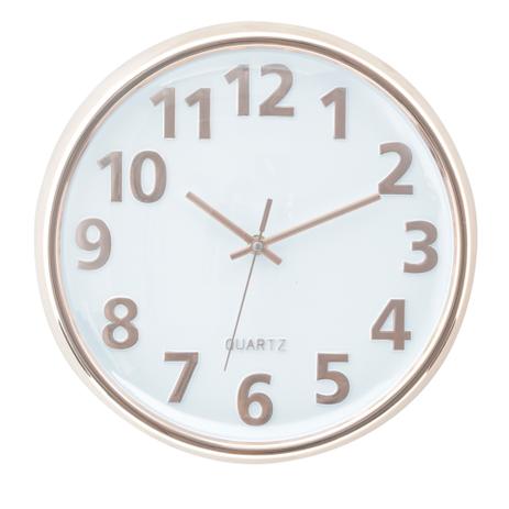 Relógio de Parede Numbers Branco e Cobre 30CM - 32133 - Urban é ruim? Relógio de Parede Numbers Branco e Cobre 30CM - 32133 - Urban é boa?