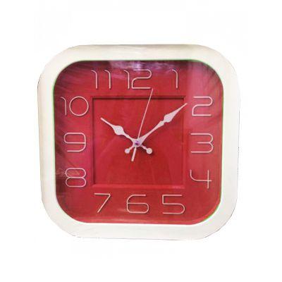 Relógio de Parede Redondo Para Sala Cozinha 28 cm Vermelho - Monaliza Menor preço em Relógio de Parede Redondo Para Sala Cozinha 28 cm Vermelho - Monaliza