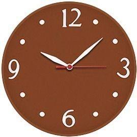 Relogio De Parede Redondo Silencioso Plastico 30cm Marrom - Romesa é boa?