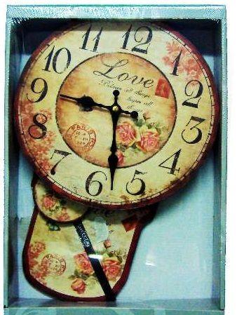 Relogio de parede redondo vintage com pendulo 24cm retro - Represent Menor preço em Relogio de parede redondo vintage com pendulo 24cm retro - Represent