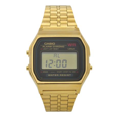 Relógio de Pulso Casio Vintage Unissex A159WGEA-1DF-BR - Dourado Menor preço em Relógio de Pulso Casio Vintage Unissex A159WGEA-1DF-BR - Dourado