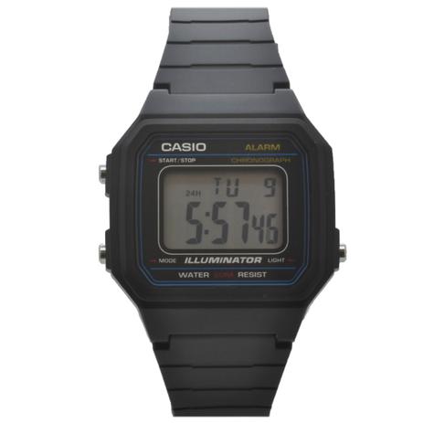 Relógio de Pulso Casio Vintage Unissex W-217H-1AVDF - Preto Menor preço em Relógio de Pulso Casio Vintage Unissex W-217H-1AVDF - Preto