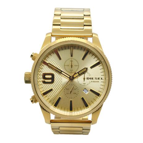 Relógio de Pulso Diesel Rasp Chrono Dourado Masculino DZ4446/4DN Menor preço em Relógio de Pulso Diesel Rasp Chrono Dourado Masculino DZ4446/4DN