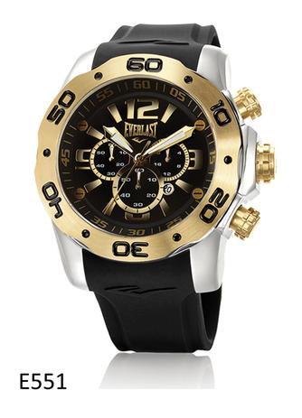 Relógio de Pulso Everlast Cronografo Pulseira Silicone E551 Menor preço em Relógio de Pulso Everlast Cronografo Pulseira Silicone E551