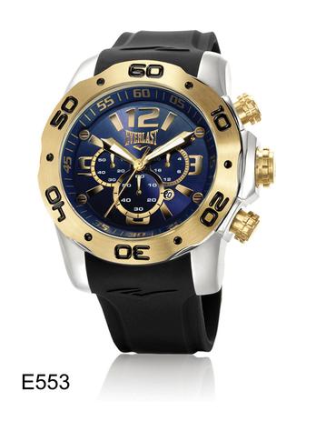 Menor preço em Relógio de Pulso Everlast Cronografo Pulseira Silicone E553