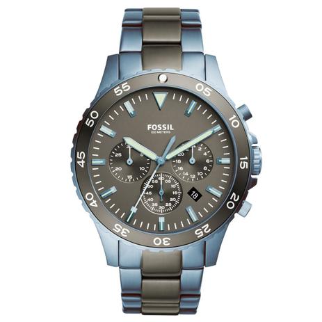 Relógio de Pulso Fossil Crewmaster Masculino CH3097/5PN - Azul e Grafite Menor preço em Relógio de Pulso Fossil Crewmaster Masculino CH3097/5PN - Azul e Grafite