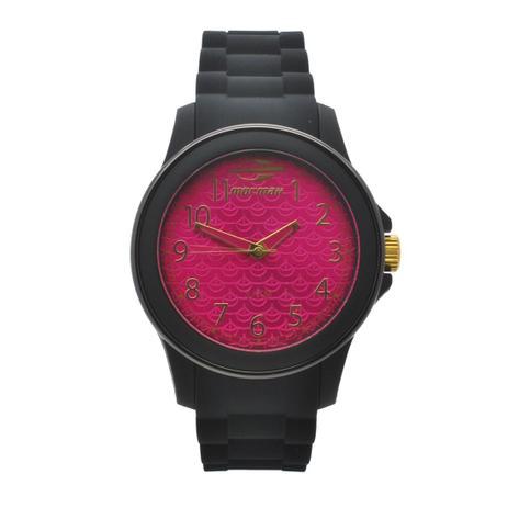 Relógio de Pulso Mormaii Feminino com Pulseira de Silicone MO2035CQ/8Q - Preto e Rosa é boa?