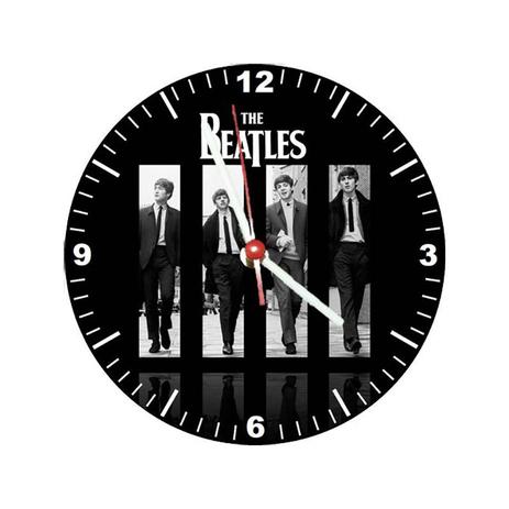 Relógio Decorativo Beatles Caminhando - All classics Menor preço em Relógio Decorativo Beatles Caminhando - All classics