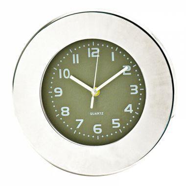 Relogio decorativo de parede aluminium natural - Btc decor Menor preço em Relogio decorativo de parede aluminium natural - Btc decor