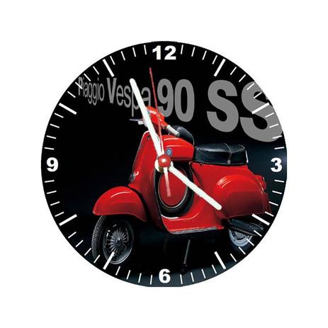 Menor preço em Relógio Decorativo Piaggio Vespa 90 SS - All classics