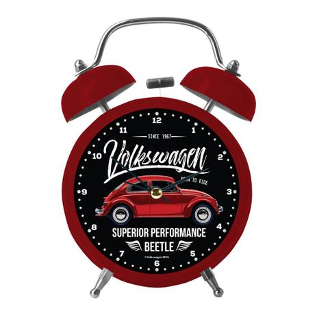 Relógio Despertador Fusca Vintage - Urban Menor preço em Relógio Despertador Fusca Vintage - Urban