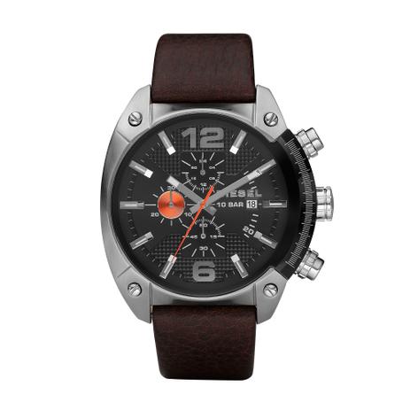 Relógio diesel masculino pulseira couro dz42040pn Menor preço em Relógio diesel masculino pulseira couro dz42040pn