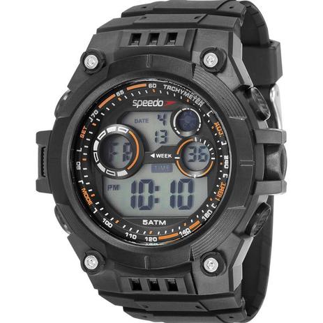 Relógio digital speedo masculino - 81174g0evnp2 preto Menor preço em Relógio digital speedo masculino - 81174g0evnp2 preto