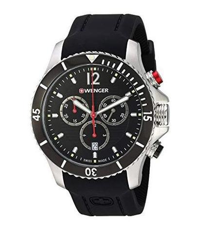 Relógio Esportivo Suíço Wenger Seaforce Cronógrafo Pulseira de silicone 01.0643.108 é boa?