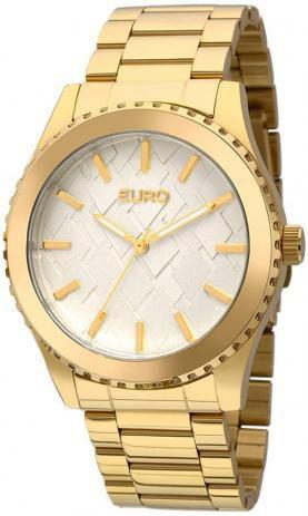 Relógio Euro Feminino 3d Eu2036ydz/4d - Dourado Menor preço em Relógio Euro Feminino 3d Eu2036ydz/4d - Dourado