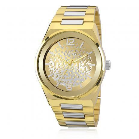 Relógio Euro Feminino Camadas Eu2039iv/5d - Dourado Menor preço em Relógio Euro Feminino Camadas Eu2039iv/5d - Dourado
