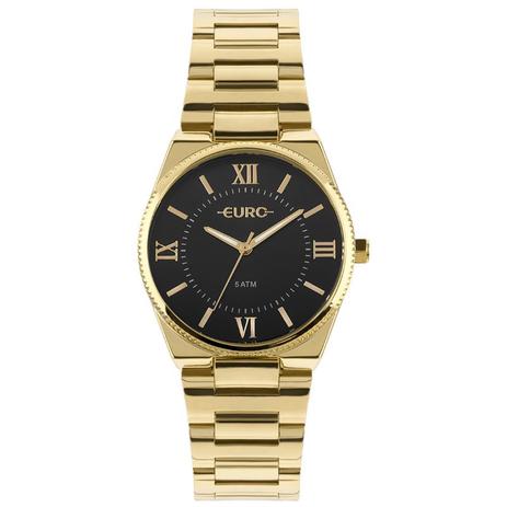 Relógio Euro Feminino New Basic Dourado - Eu2035ypb/4p Menor preço em Relógio Euro Feminino New Basic Dourado - Eu2035ypb/4p