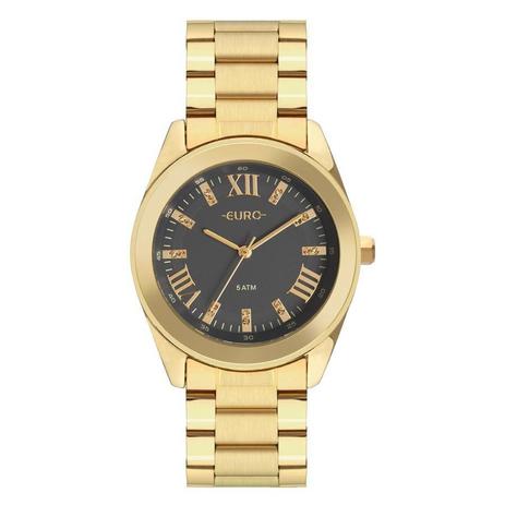 Relógio Euro Feminino Ref: Eu2036ynd/4c Dourado Menor preço em Relógio Euro Feminino Ref: Eu2036ynd/4c Dourado