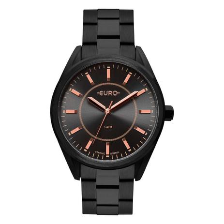 Relógio Euro Feminino Strong Woman Spikes Preto EU2035YPY/4P Menor preço em Relógio Euro Feminino Strong Woman Spikes Preto EU2035YPY/4P