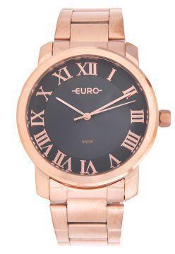 Relógio Euro Roman Basic Rosé Feminino EU2036YNO/4C Menor preço em Relógio Euro Roman Basic Rosé Feminino EU2036YNO/4C
