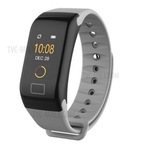 Relogio F1 Pulseira Bracelete Inteligente SmartWatch M3 + Plus Android e IOS Cinza - Rosh fc Menor preço em Relogio F1 Pulseira Bracelete Inteligente SmartWatch M3 + Plus Android e IOS Cinza - Rosh fc