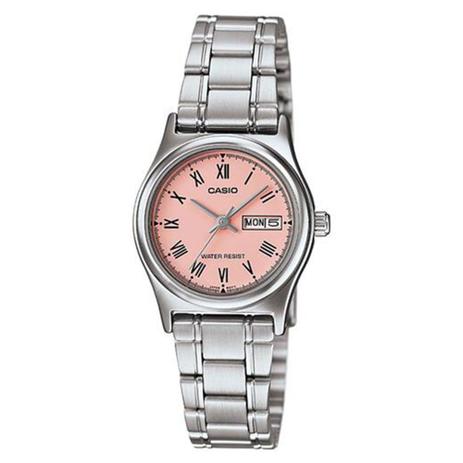 Relógio Feminino Analógico Casio LTP-V006D-4BUDF - Prata - Casio Menor preço em Relógio Feminino Analógico Casio LTP-V006D-4BUDF - Prata - Casio