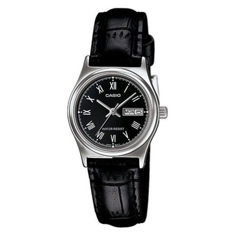 Relógio Feminino Analógico Casio LTP-V006L-1BUDF - Preto - Casio* Menor preço em Relógio Feminino Analógico Casio LTP-V006L-1BUDF - Preto - Casio*