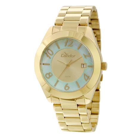 Relógio Feminino Analógico Condor Co2115te 4b - Dourado Menor preço em Relógio Feminino Analógico Condor Co2115te 4b - Dourado