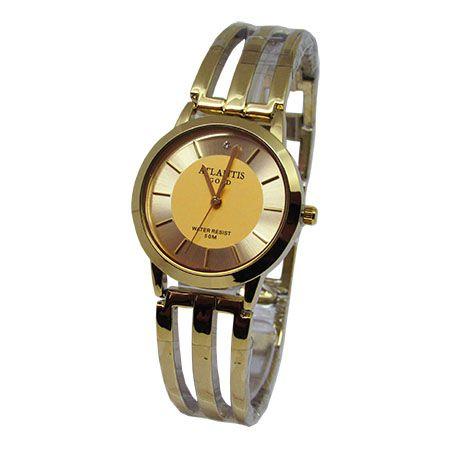 Relogio feminino atlantis b3113 dourado fundo dourado Menor preço em Relogio feminino atlantis b3113 dourado fundo dourado