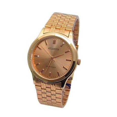 Relogio feminino atlantis g3510 rose fundo rose Menor preço em Relogio feminino atlantis g3510 rose fundo rose
