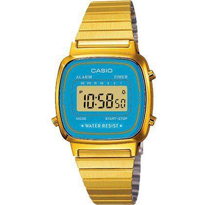 Relógio Feminino Casio Digital Vintage LA670WGA-2DF Menor preço em Relógio Feminino Casio Digital Vintage LA670WGA-2DF