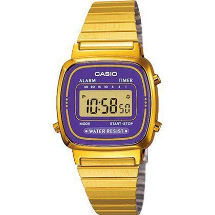 Relógio Feminino Casio Digital Vintage LA670WGA-6DF Menor preço em Relógio Feminino Casio Digital Vintage LA670WGA-6DF