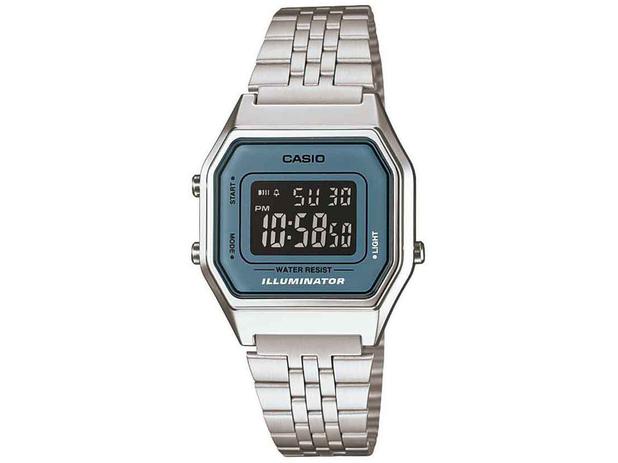 Relógio Feminino Casio Vintage LA680WA-2BDF - Prata Menor preço em Relógio Feminino Casio Vintage LA680WA-2BDF - Prata
