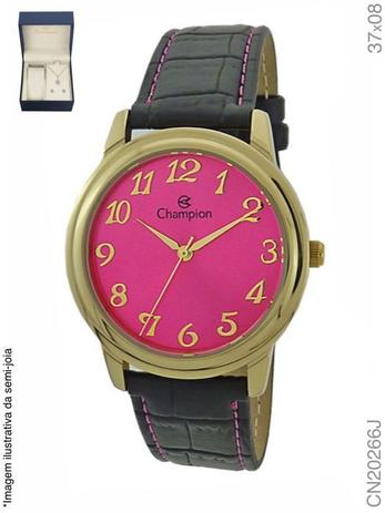Relogio Feminino Champion CN20266J Couro KIT é boa?