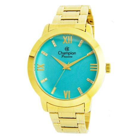 Relogio feminino champion dourado cn29169f é boa?