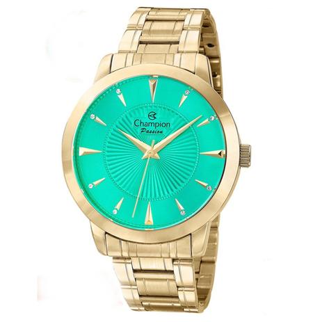 Relógio Feminino Champion Dourado CN29258G Menor preço em Relógio Feminino Champion Dourado CN29258G
