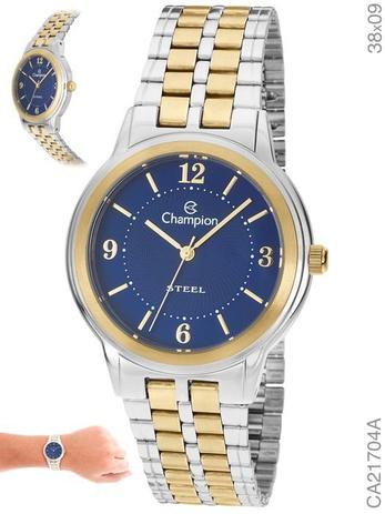 Relógio Feminino Champion Steel CA21704A Dourado e Prata Menor preço em Relógio Feminino Champion Steel CA21704A Dourado e Prata